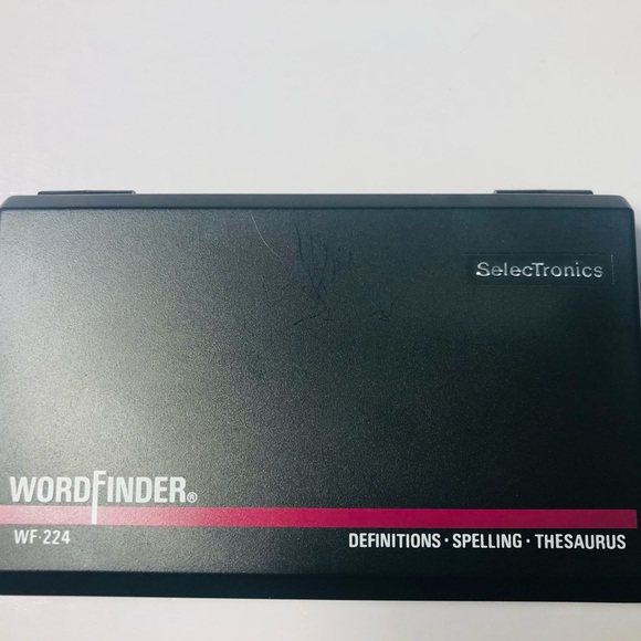 None Cell Phones & Accessories Selectronics Wordfinder Hand Held